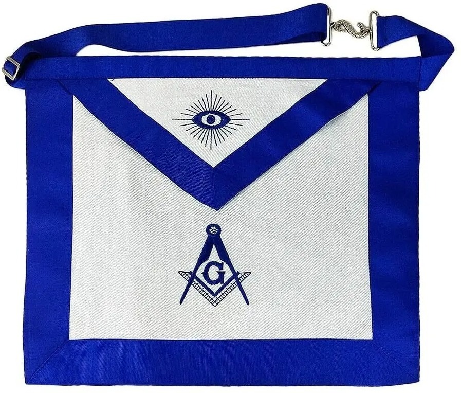 Wholesale manufacture Masonic Master Masons Apron & Silver Working Tools Masonic Chain Collar Regalia Bundle masonic regalia