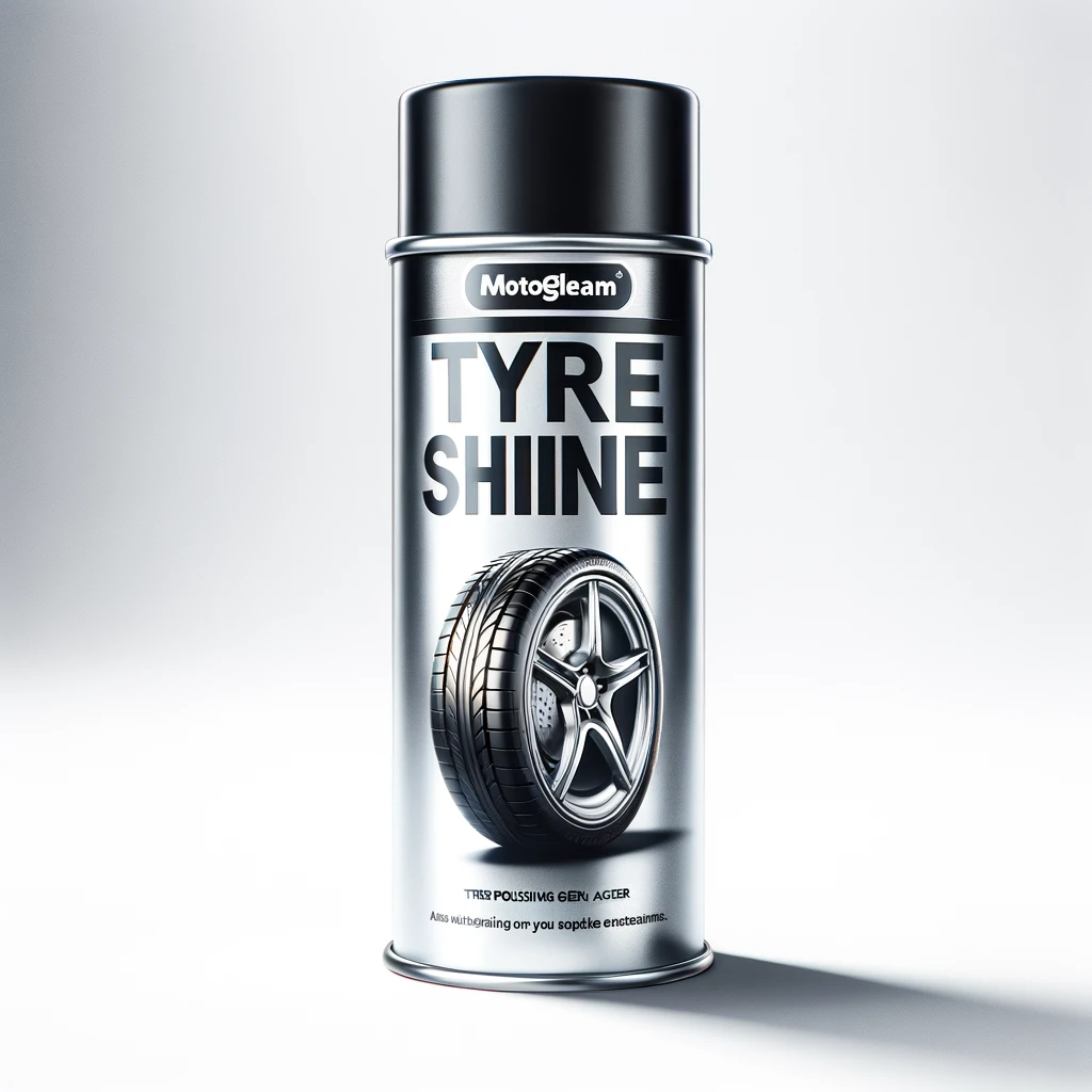 Tyre Shine Spray Enhance Gloss Tire Foam Cleaner Aerosol