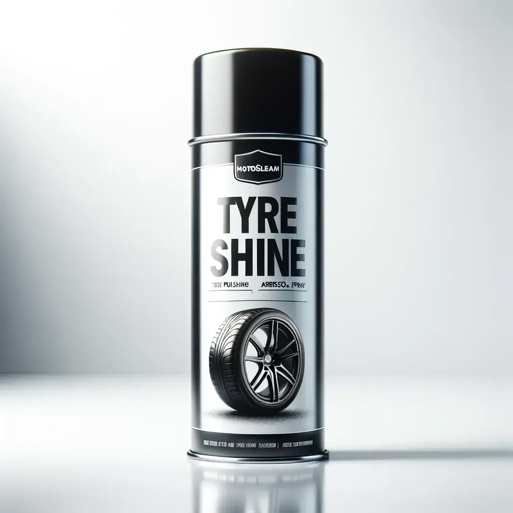 Tyre Shine Spray Enhance Gloss Tire Foam Cleaner Aerosol