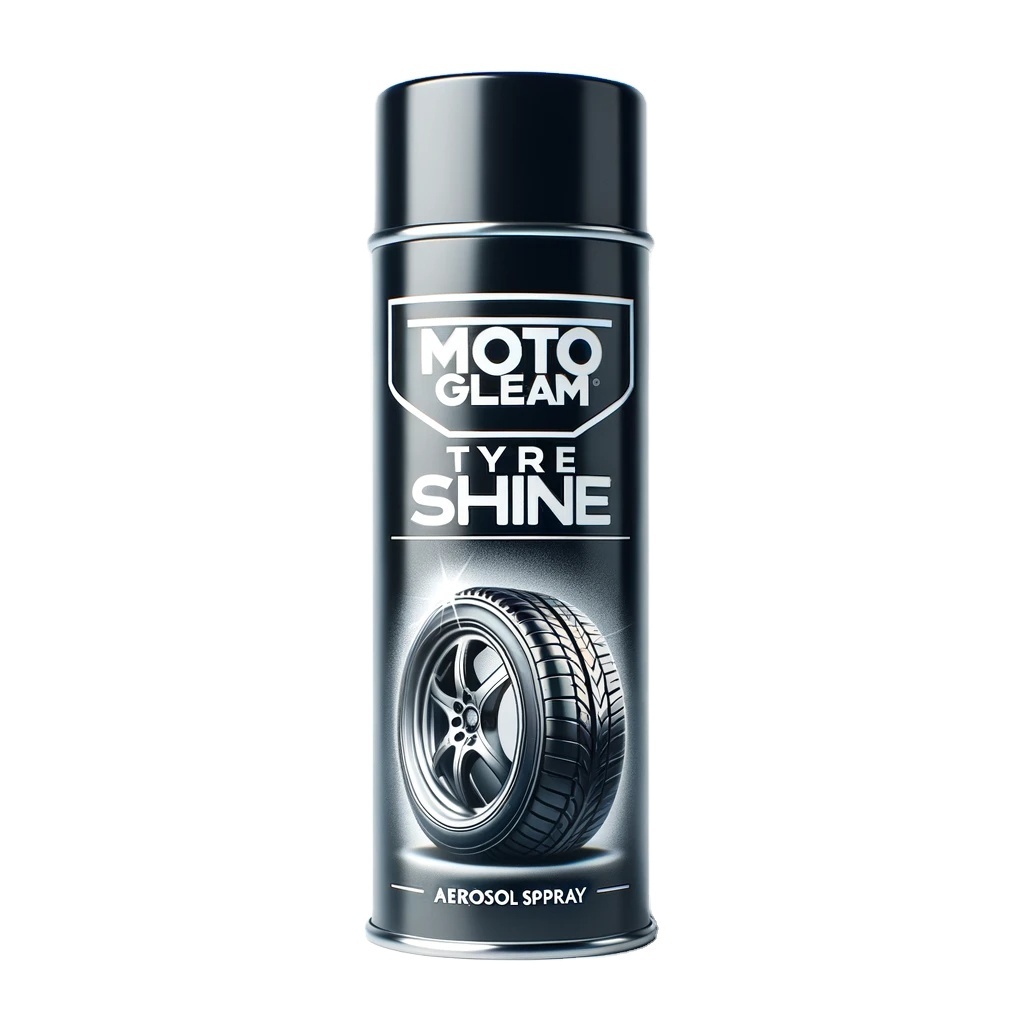 Tyre Shine Spray Enhance Gloss Tire Foam Cleaner Aerosol