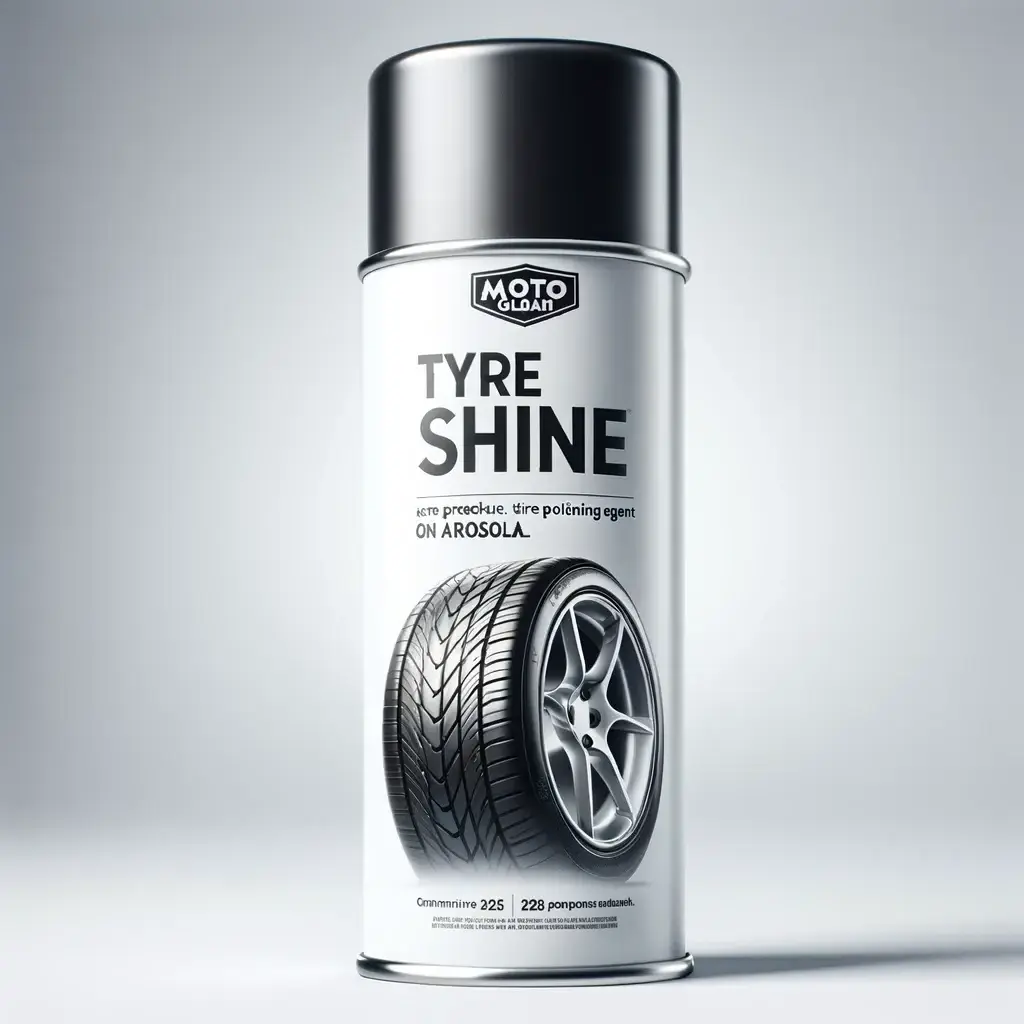 Tyre Shine Spray Enhance Gloss Tire Foam Cleaner Aerosol