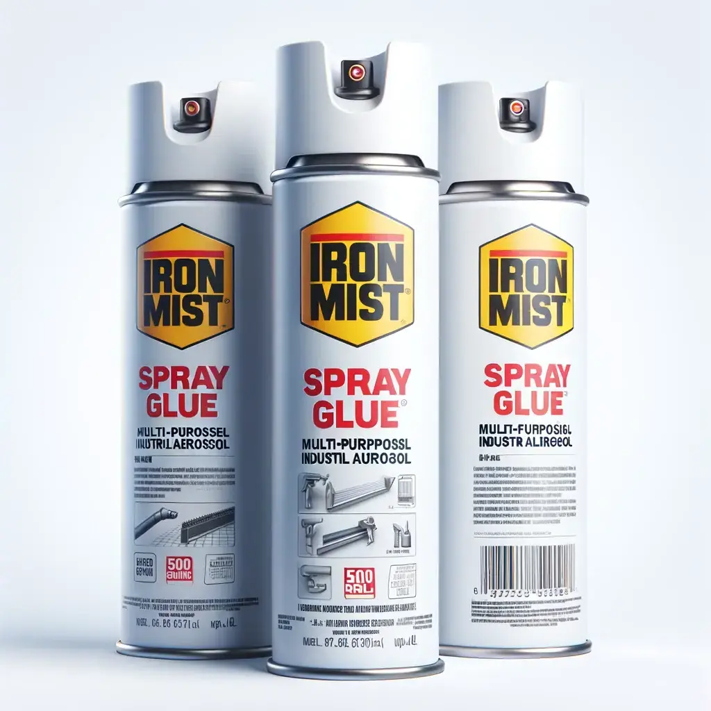 Spray Glue 500ml All Purpose Industrial Adhesive Aerosol for Strong Bonding