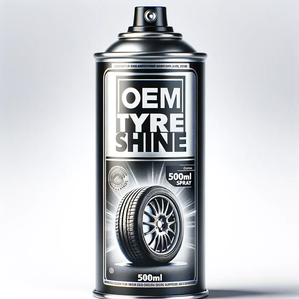 Tyre Shine Tires Foam Cleaner Aerosol Cleaning Polish