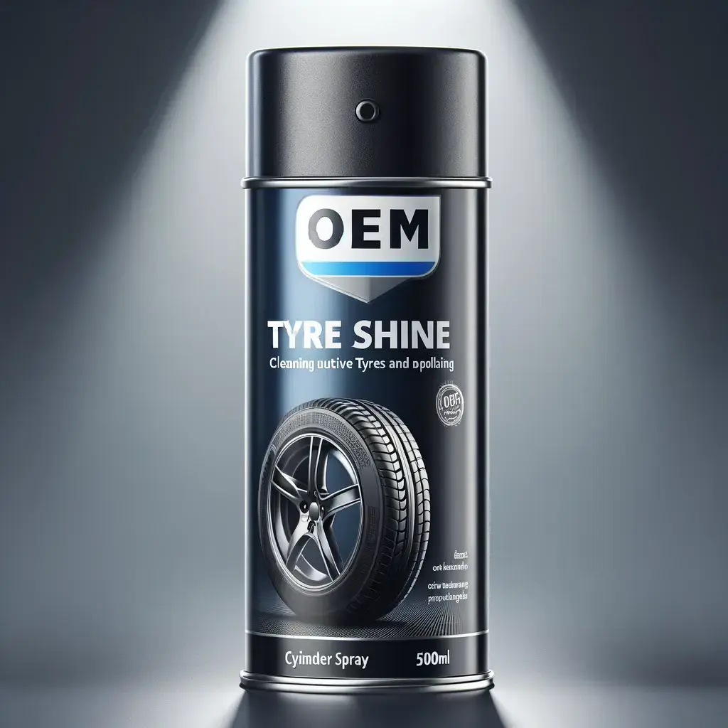 Tyre Shine Tires Foam Cleaner Aerosol Cleaning Polish