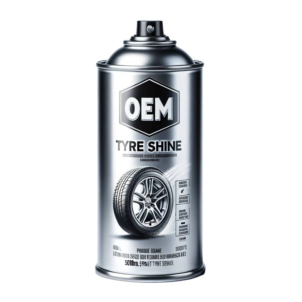 Tyre Shine Tires Foam Cleaner Aerosol Cleaning Polish