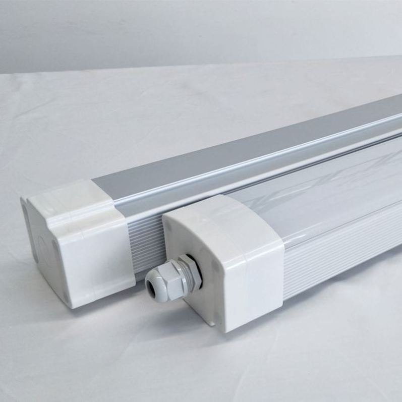 1.2M 1.5M 0.6M Ceiling Batten 18W 36W 60W Led Triproof Linear Light Factory Ip65 Fixture Pc Material With Cheap Price