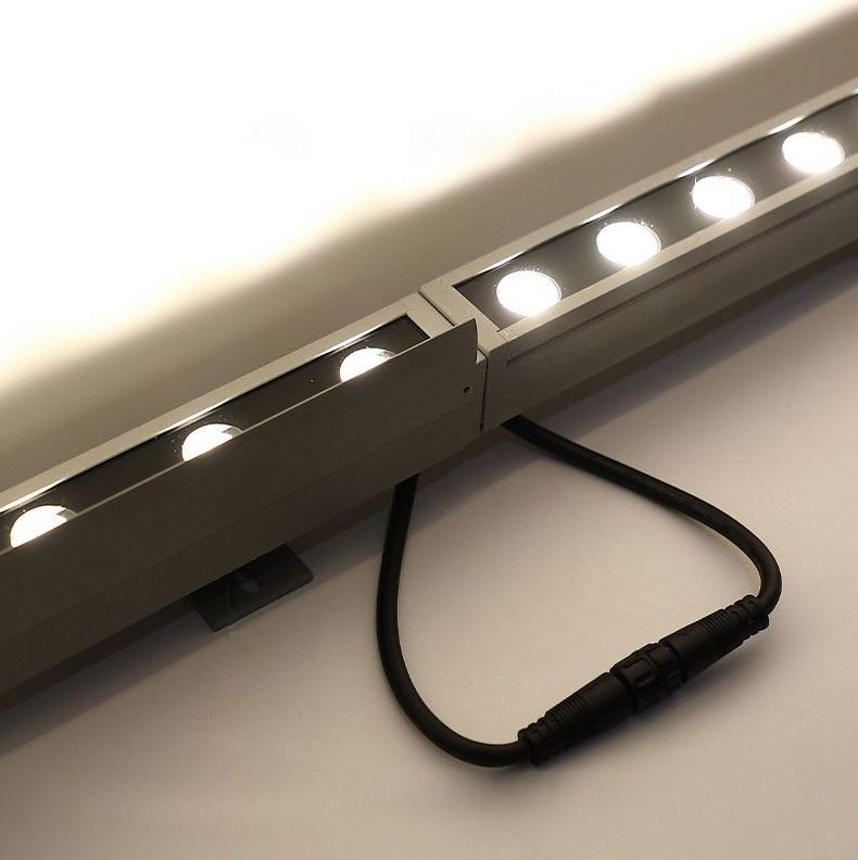 DMX IP65 waterproof outdoor rgb digital led linear light IP65 exterior cove lighting Engineering lighting wall washer