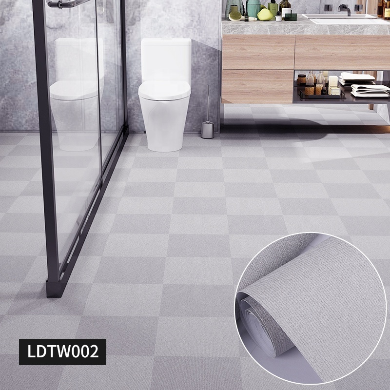 floor tiles sticker waterproof adhesive wallpaper peel and stick wall tile