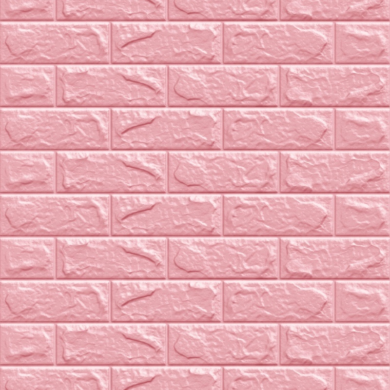 PE Foam 3d decoration wall in wallpaper/wall coating high quality 3d wall brick sticker