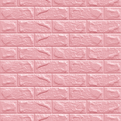 PE Foam 3d decoration wall in wallpaper/wall coating high quality 3d wall brick sticker