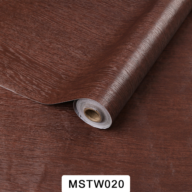 PVC vinyl laminated wood film/wallpaper/paper 3D for door panel furniture interior decoration