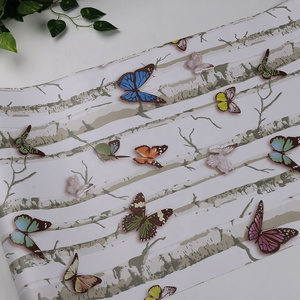 nature wallpaper butterfly wallpaper self adhesive wallpaper for living room decoration