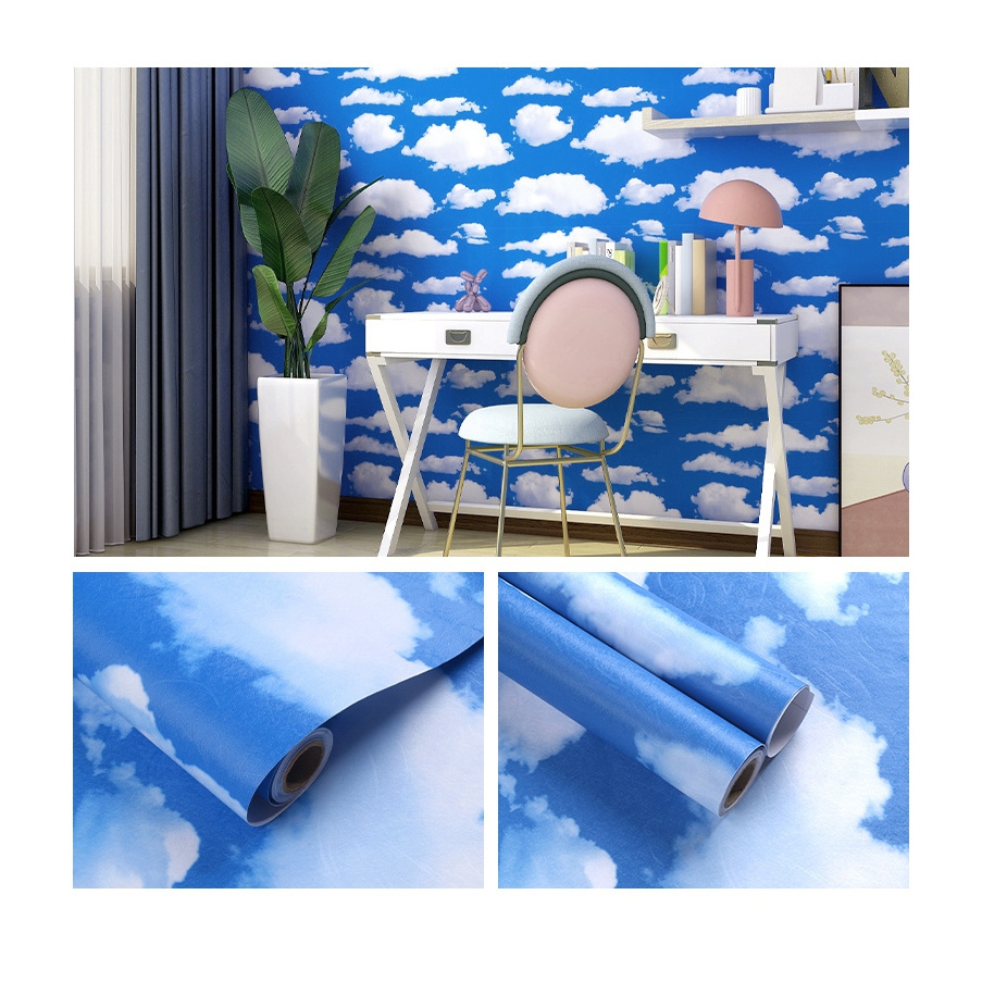 Babyroom decor wallpaper  boy room wall covering  DIY self-adhesive wallpaper  cartoon