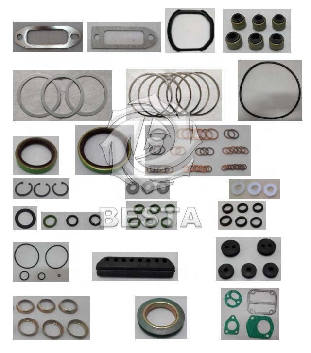 Machinery 3 cylinder Diesel Engine F3L912 full gasket kit 0292-9656 02929656 For Deutz