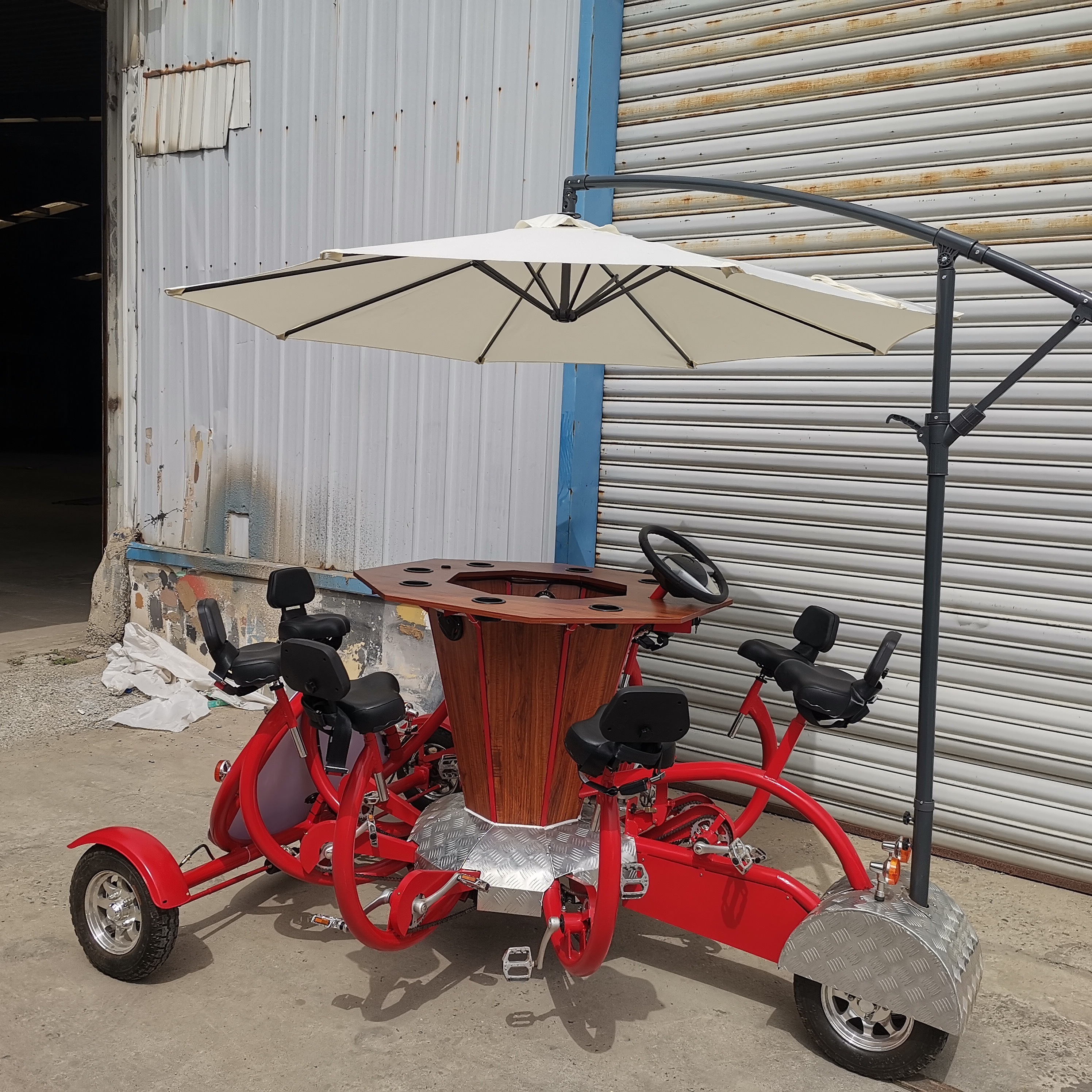 8 Passenger  Sightseeing Pedal Tricycle Party Pub Beer Conference surrey bike