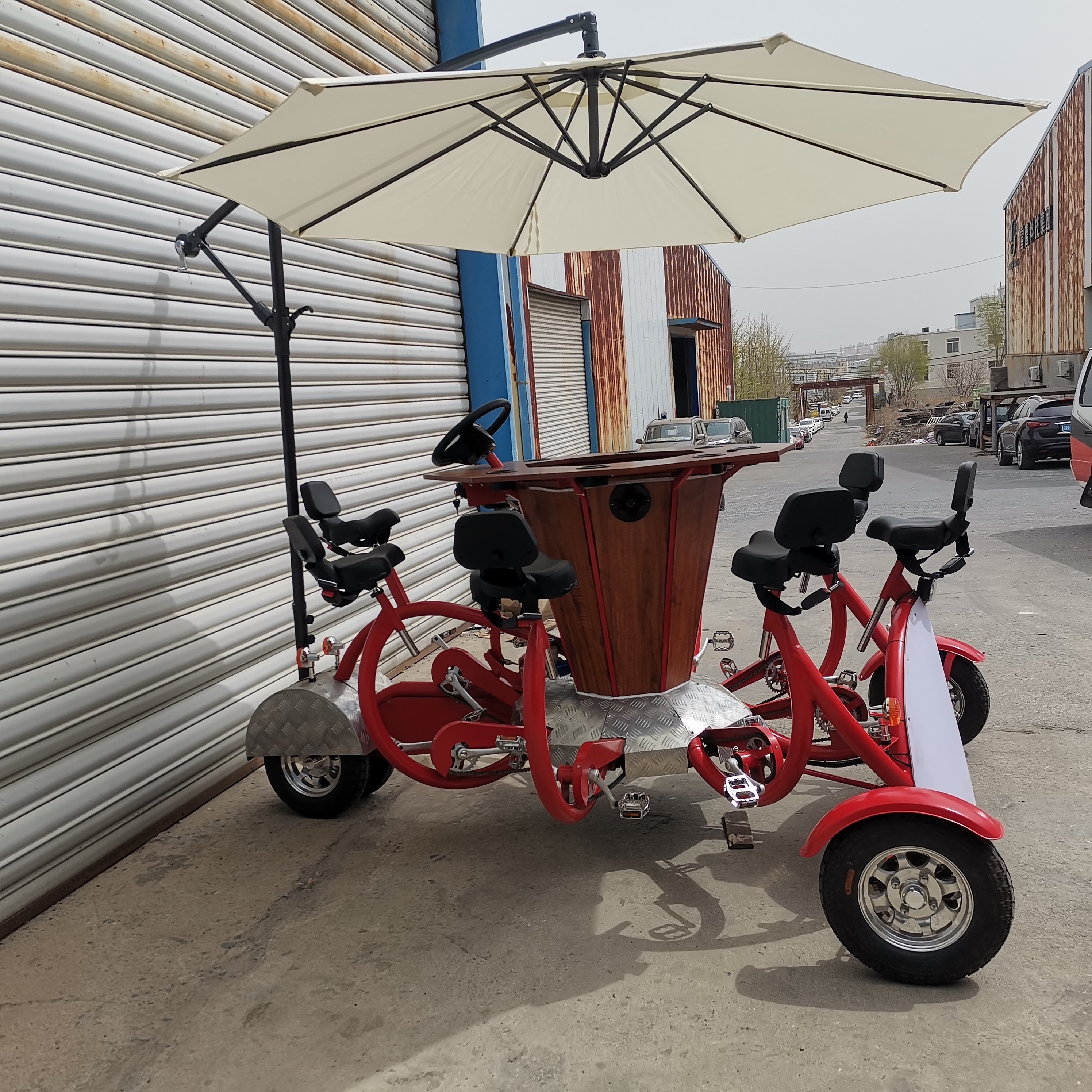 8 Passenger  Sightseeing Pedal Tricycle Party Pub Beer Conference surrey bike