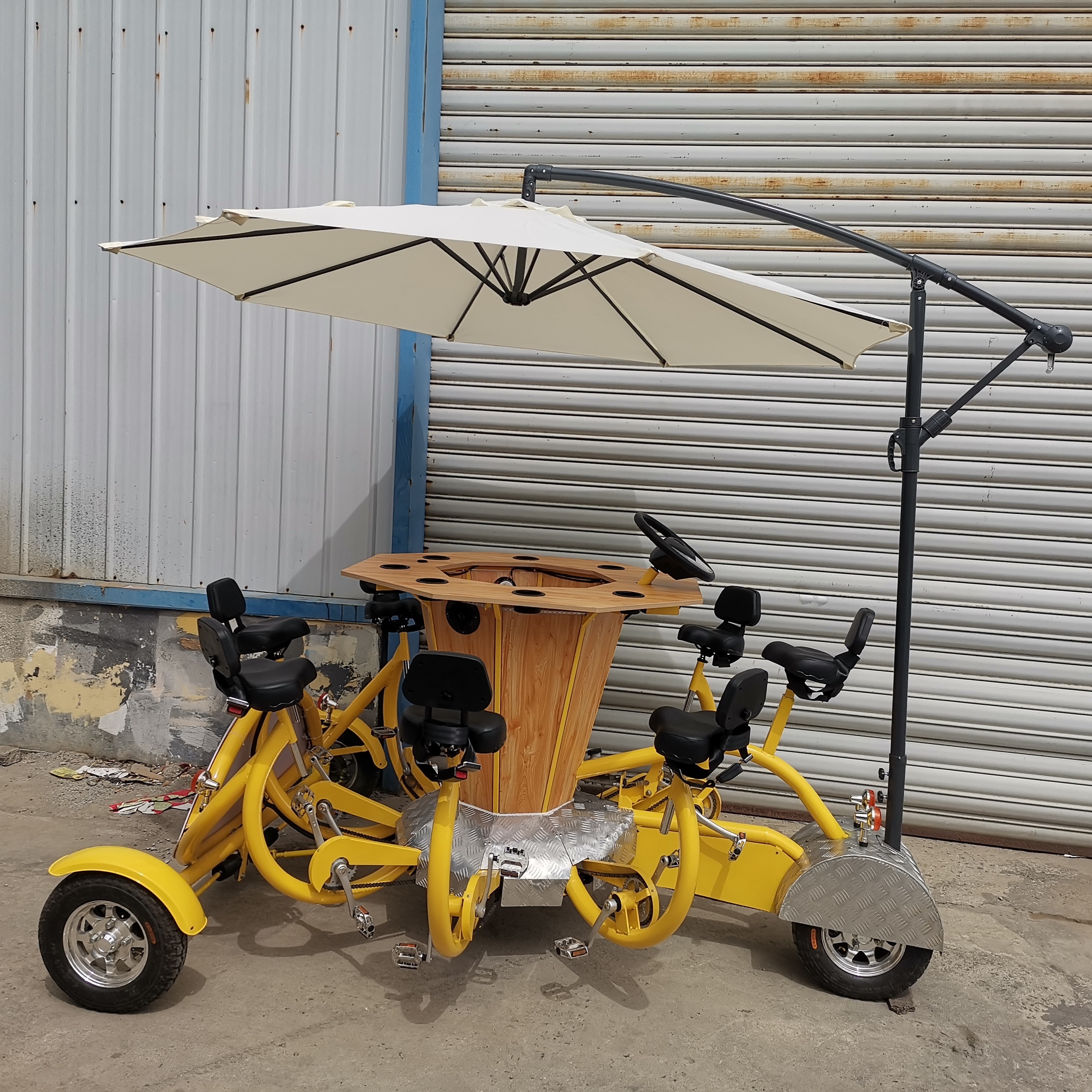 8 Passenger  Sightseeing Pedal Tricycle Party Pub Beer Conference surrey bike