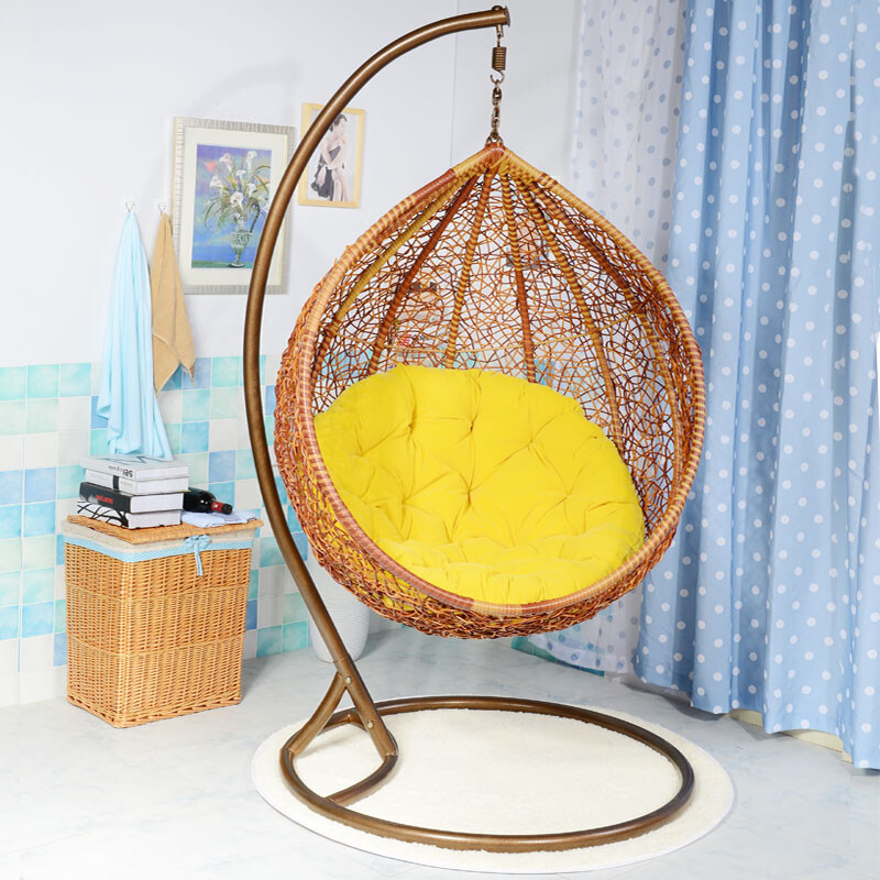 outdoor patio wicker tufted seat cushions egg chair outdoor furniture cushion garden waterproof swing chair cushions