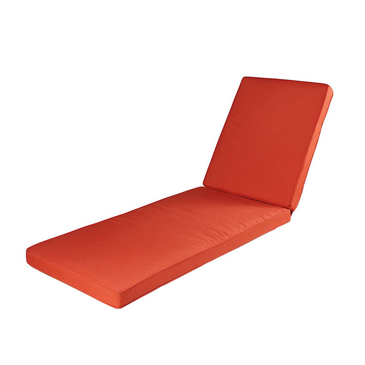 Outdoor Lounger Rectangle Patio Cushion For Furniture Chair Sun Loungers Sofa Garden Leisure Waterproof Furniture Cushions Cover