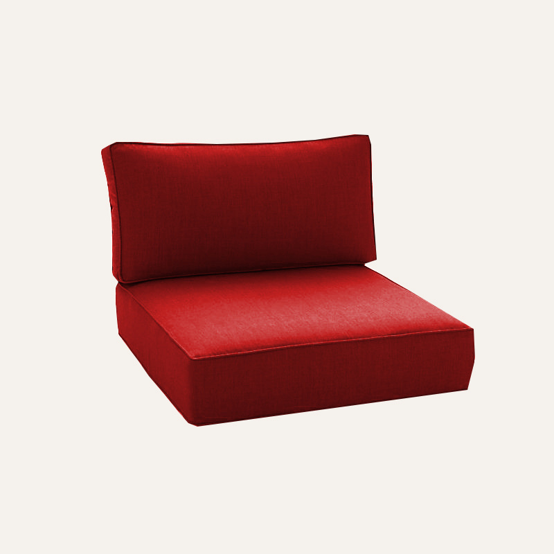 Memory Foam  Seat Cushions Waterproof Deep Seat Cushion Cover Customization Furniture Patio Chair Sofa Outdoor Square