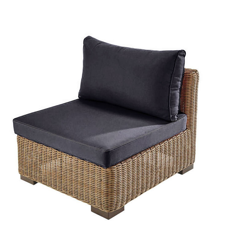 Memory foam patio furniture chair loveseat back waterproof outdoor cushion clearance 24*24 seating custom black cushion cover