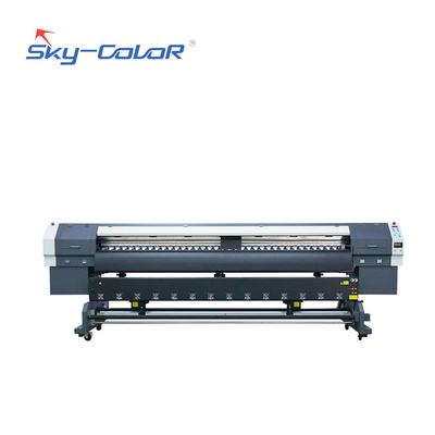 3.2m SkyColor Large Format Eco Solvent Printer with Double I3200-E1  Print Heads