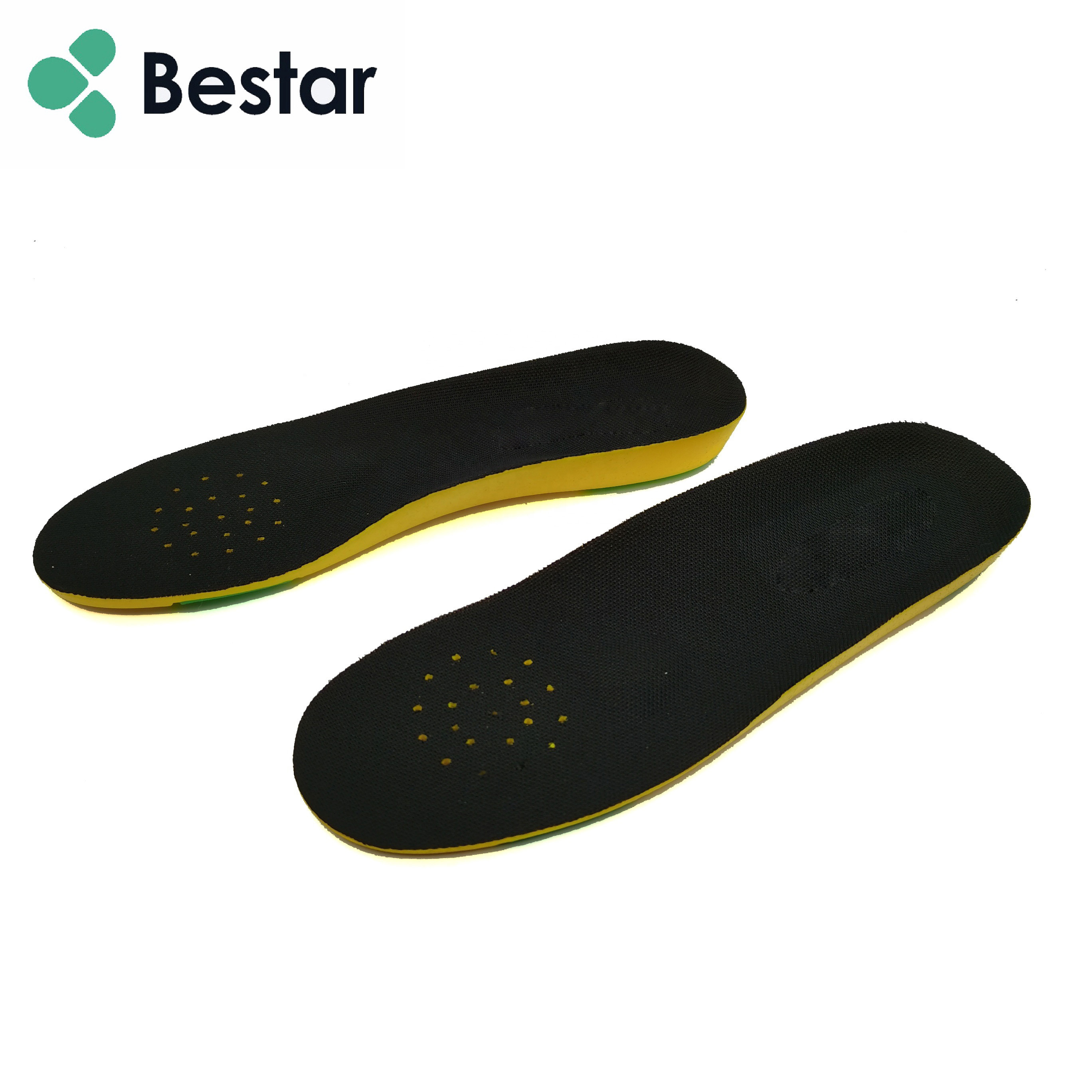 durable feet care soft PU foot insoles shock absorbing athletic super comfort pu sports insoles