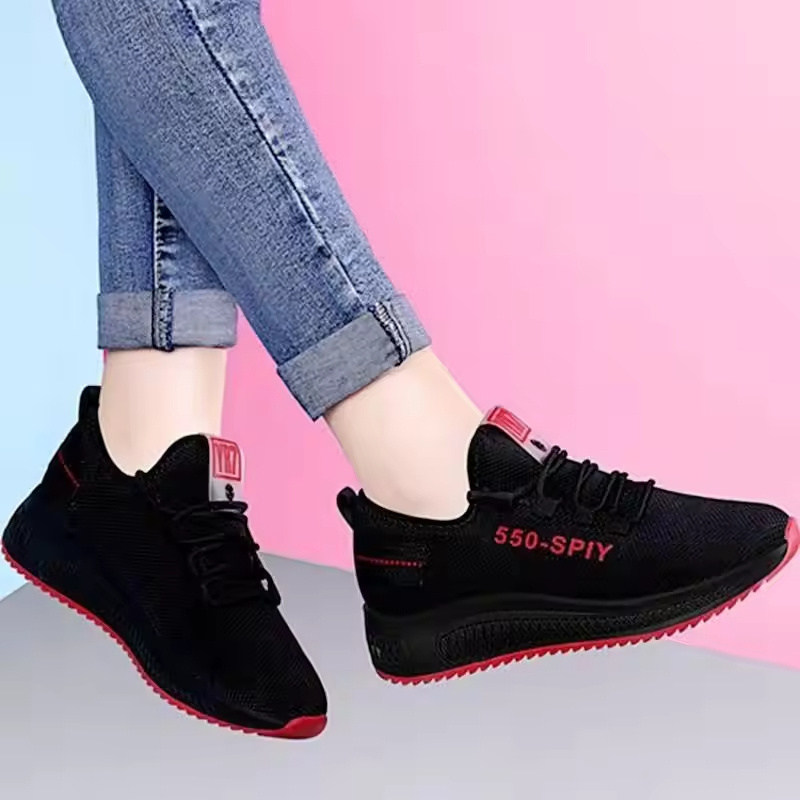 New Arrivals Cheap Girl Ladies Women's White Running Sneakers Walking Style Shoes Sport Women Casual Shoes For Women