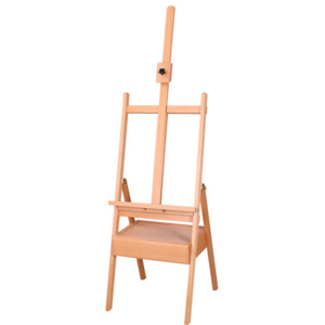 Hot Sale Art Supplies Easels Beech Wood Desktop Display Stand Wooden Easel Table Standing Folding Easel For Painting