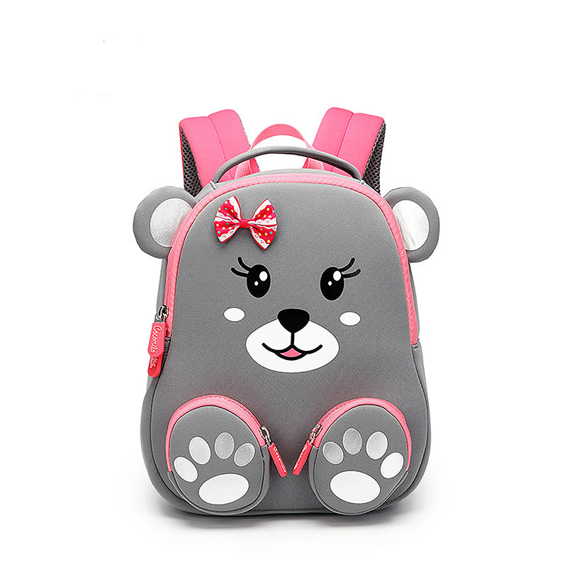 2022 Latest Mochila Escolar neoprene Anti-Theft cubby Cartoon Kids Backpacks School Bags For girls