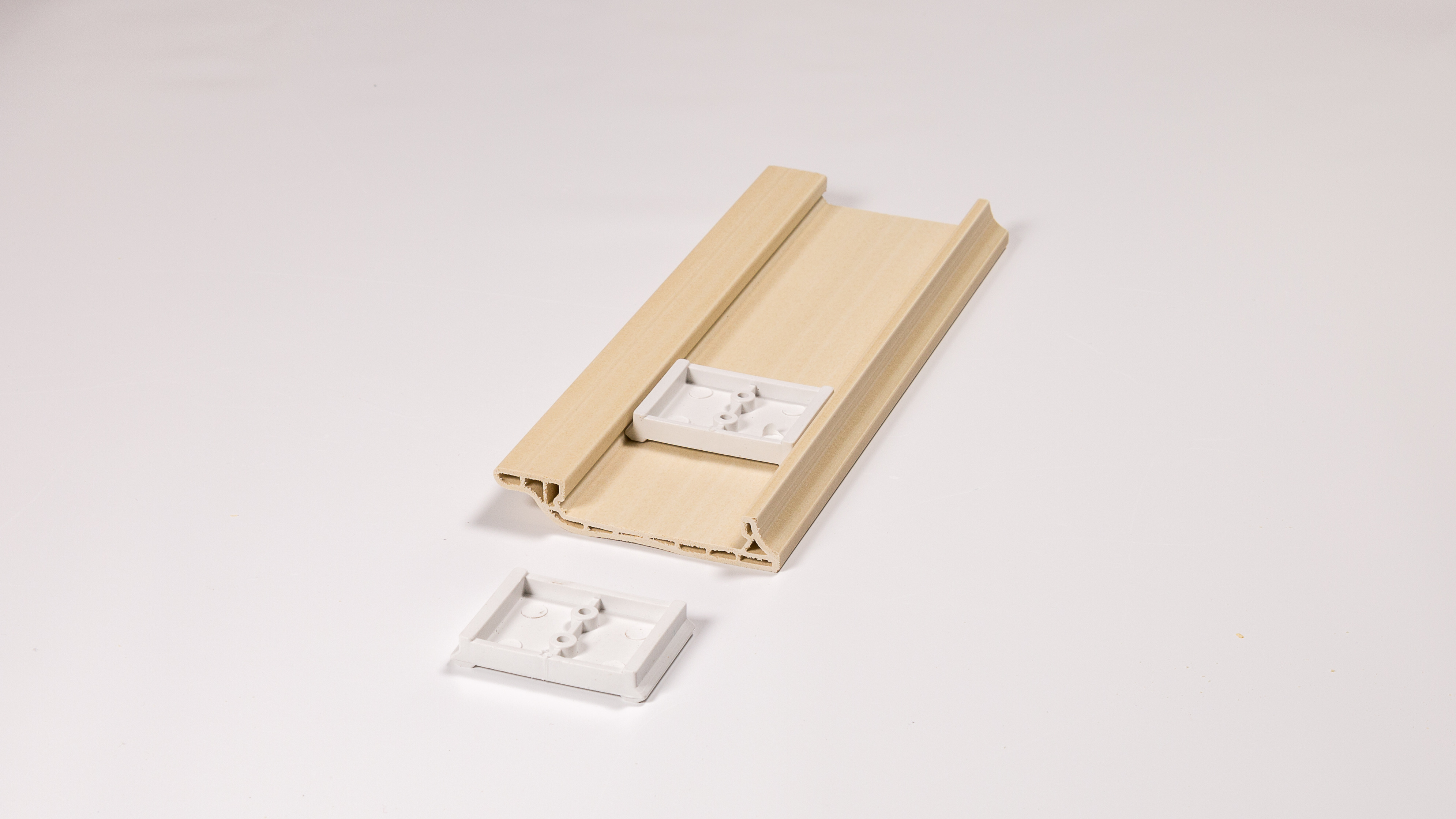 Made China Superior Quality Modern Wood Plastic Baseboard Wpc Skirting