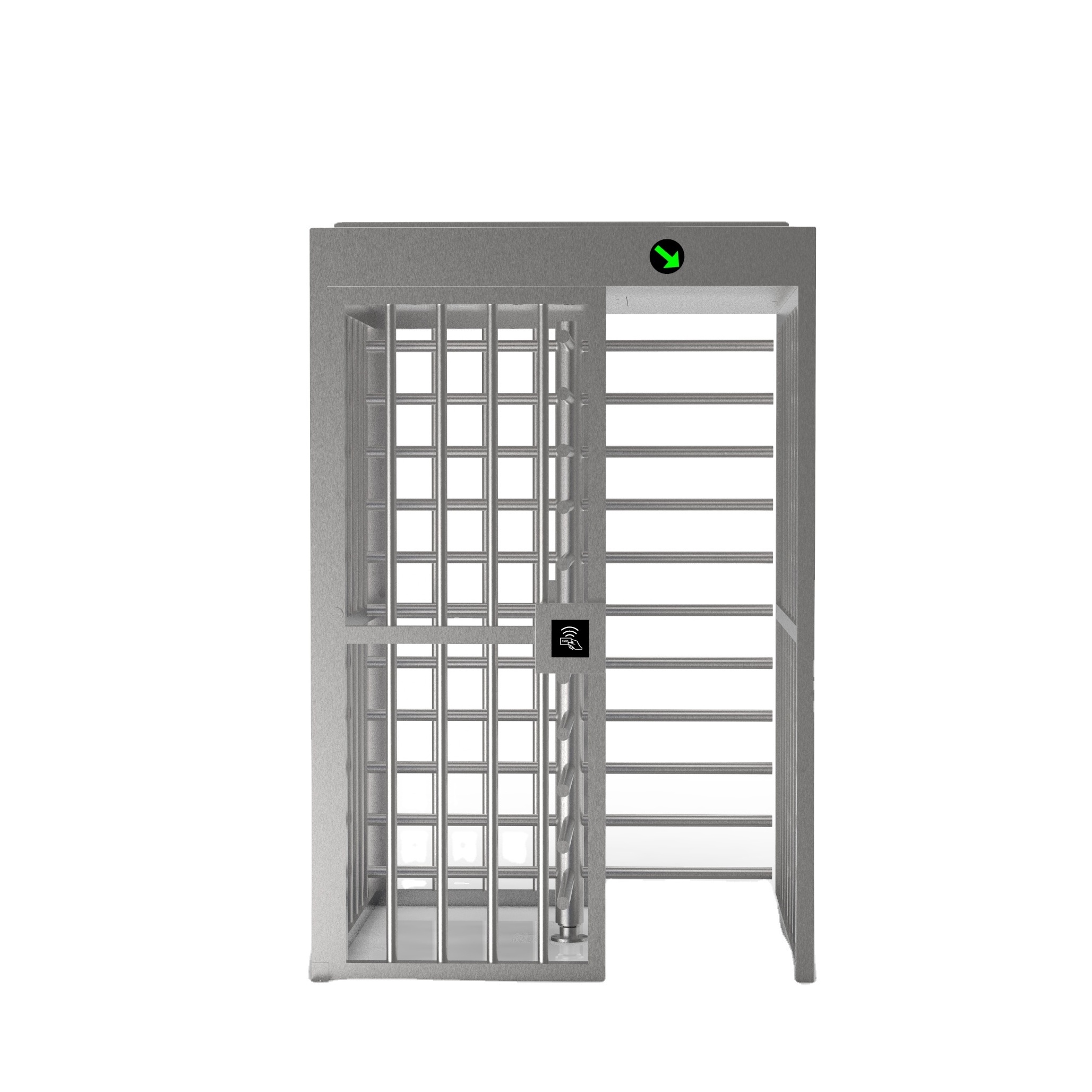 Speed gate acces daosafe double lane sliding gates turnstile fullheight mechanism