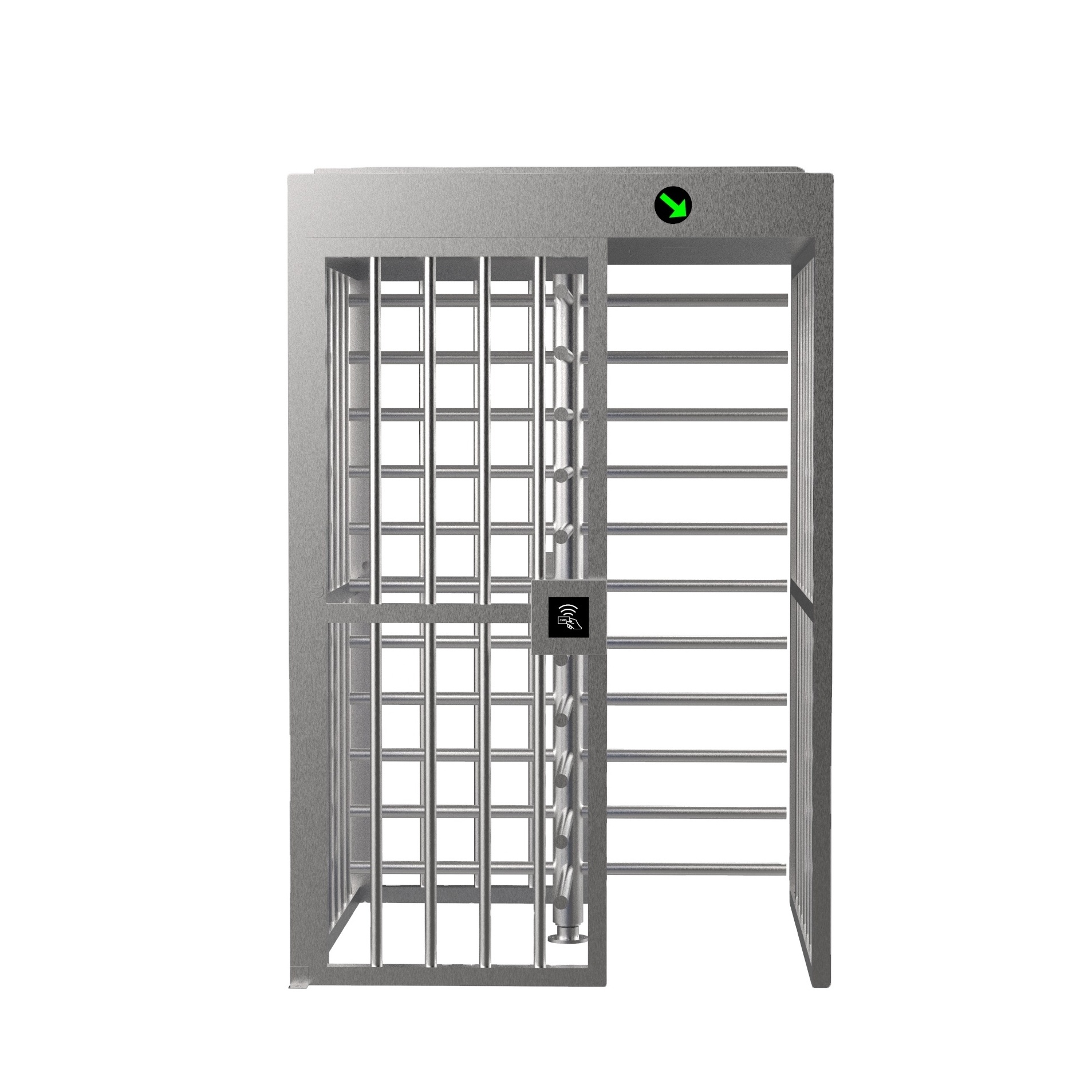 Speed gate acces daosafe double lane sliding gates turnstile fullheight mechanism