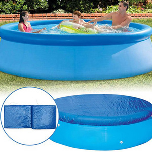 BN Easy Set Foldable Round Solar Pool Cover 7/11/16 Foot for Inflatable Pool and Above Ground Tanning Pool  Piscine Gonflable