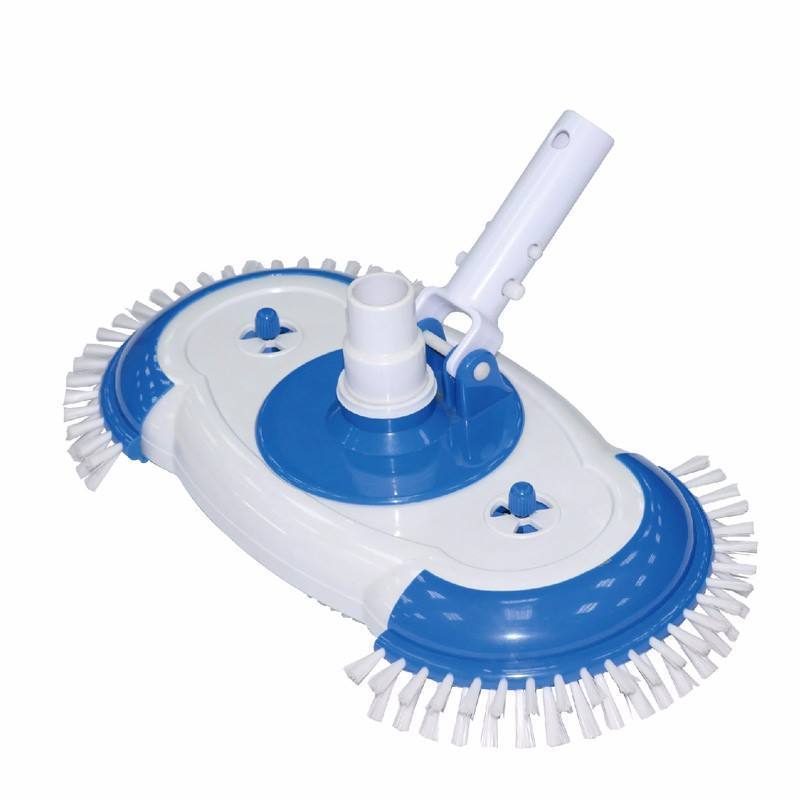 BN Swimming Pool Cleaner Swiveling Pool Vacuum Head with Side Brush and Air Relief Valve