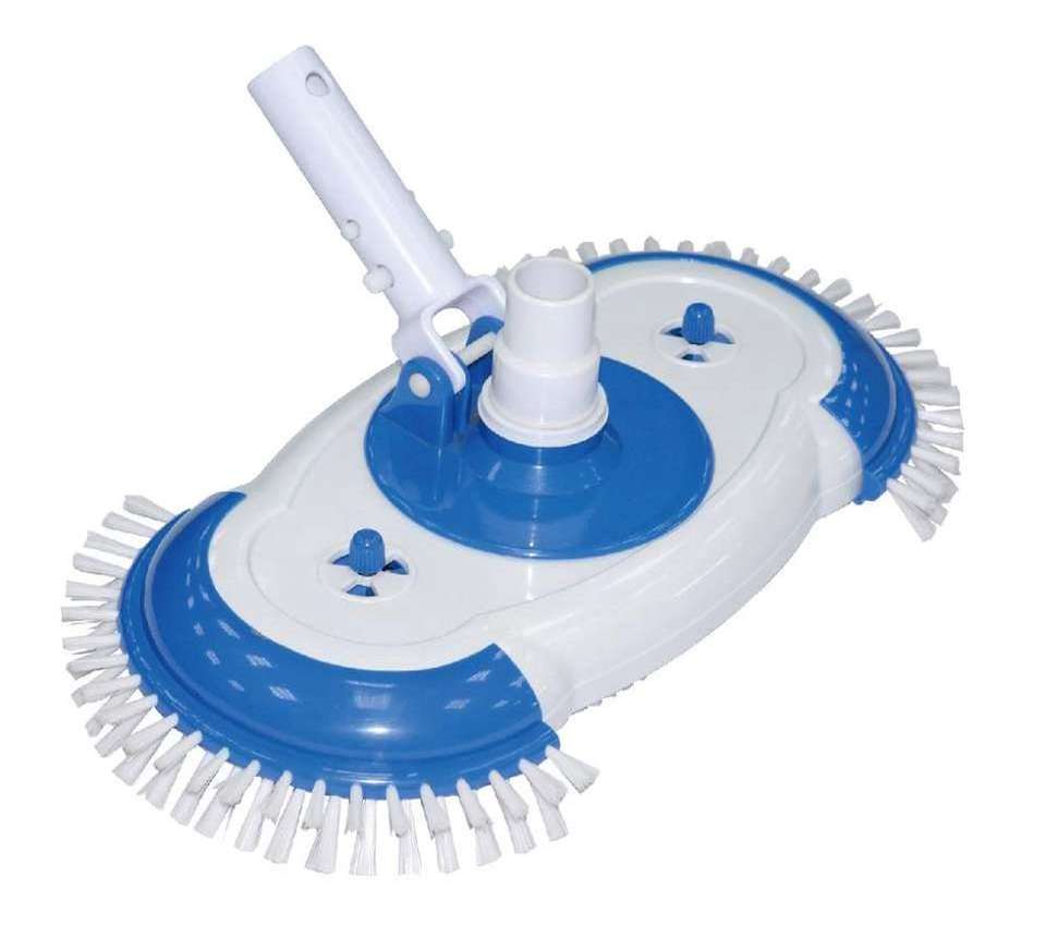 BN Swimming Pool Cleaner Swiveling Pool Vacuum Head with Side Brush and Air Relief Valve