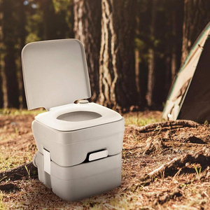 BN 20L Outdoor Camping Mobile Travel Car  5.3 Gallons Portable Toilet Seat Flush Portable Toilets Mobile Plastic Outdoor