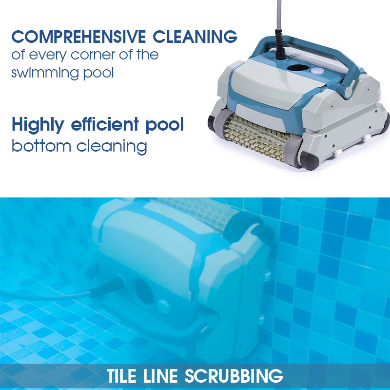 Automatic robot pool cleaner smart cordless  robotic pool vacuum swimming pool cleaning wireless robot with app