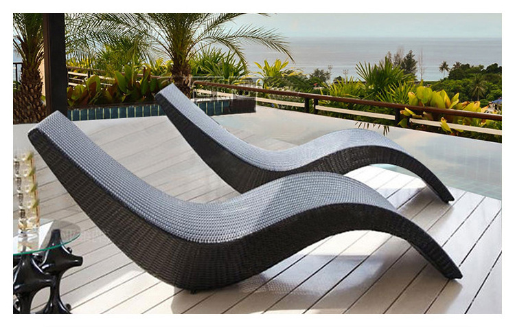 BN Outdoor Swimming Pool Beach Chair Leisure Siesta Lazy Courtyard Lounge Chair