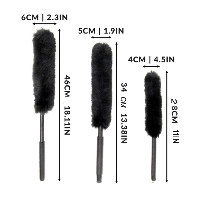 woolies wheel brushes Premium Wool Wheel Brushes 3-Piece Kit wool wheel brush