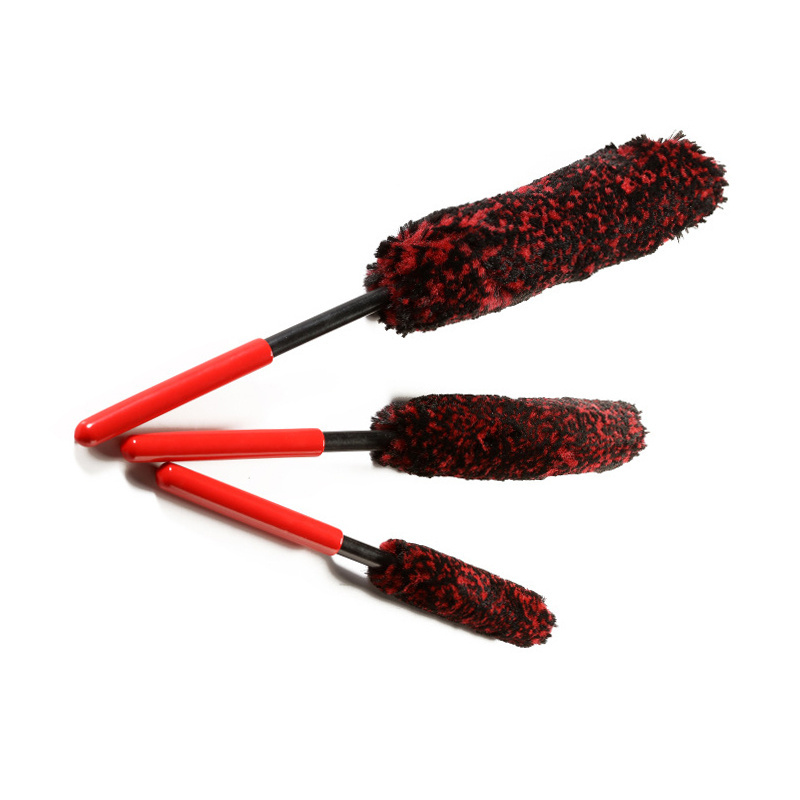 Wheel Brush Woolies 100% Lambswool Brushes for Car waashing