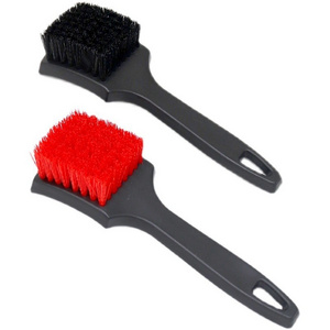 High Quality Black Stiff Bristle Wheel Cleaning Brush