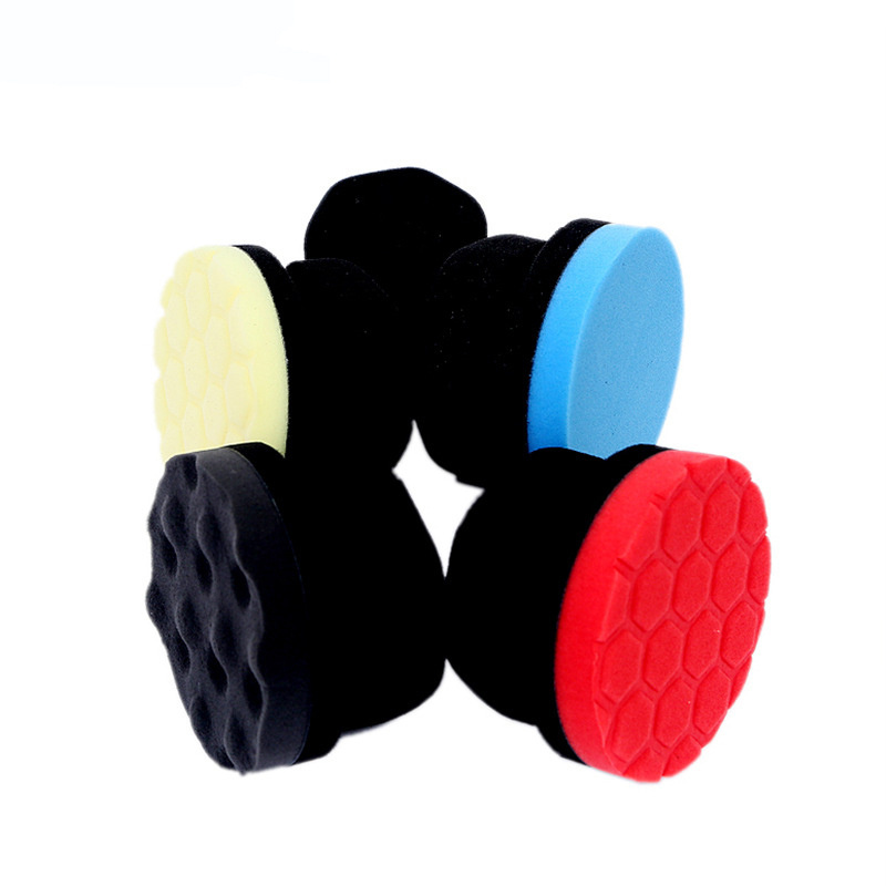 Car Wax Sponge Tire Contour Gloss Shine Applicator Pad