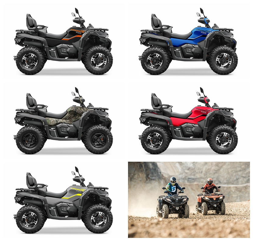 Reach for video !!! CFORCE 625 850 1000CC ATV farmer car UTV off-road four-wheel drive ATV 4x4 all-terrain ATV adult quad bike