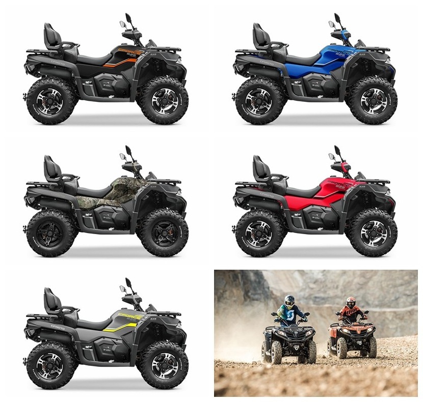 Reach for video !!! CFORCE 450 L 520 625 850 1000CC ATV farmer vehicle UTV off road four-wheel drive ATV 4x4 all terrain ATV