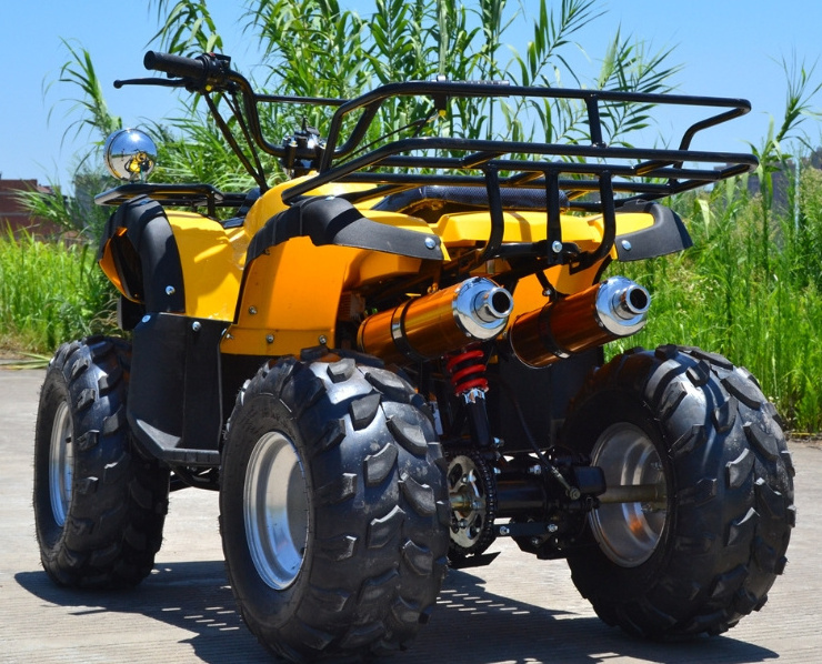 Reach for video !!! Uwant  SHARK  200 CC ATV 4 Wheeled  chain drive quad Atv 200cc ATV For 2 Passengers With EPA ECE cuatrimoto