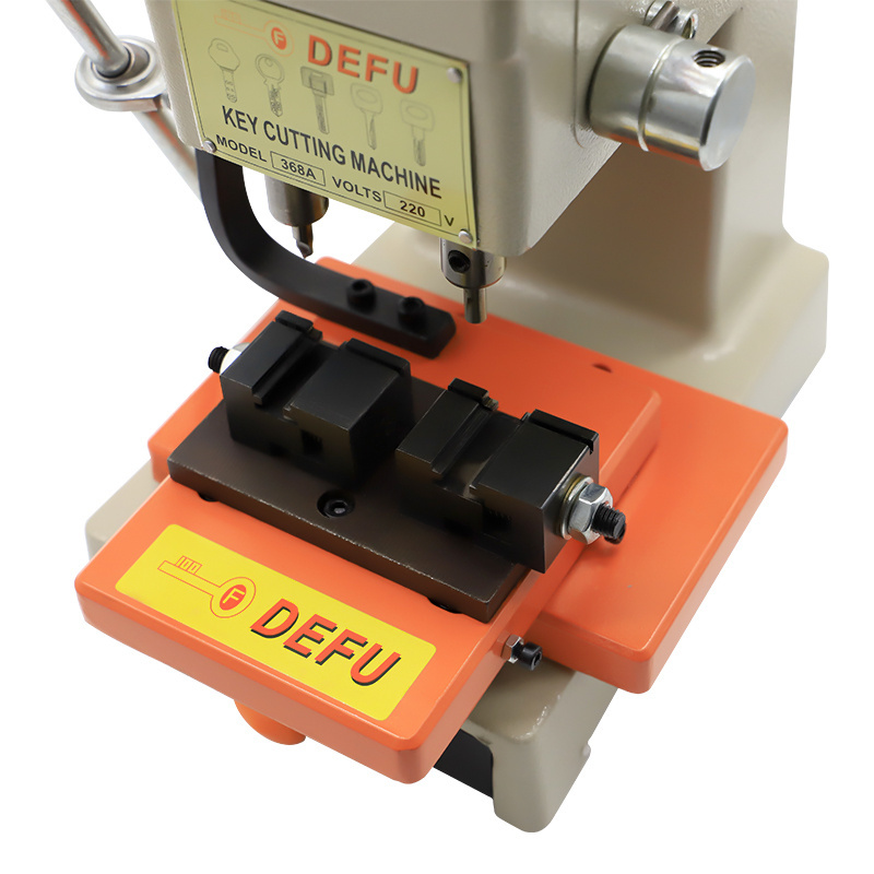 DeFu 368A Key Duplicating Machine 180w Key Cutting Machine Drill Duplicate Machine for Making Car Door Keys Locksmith Tools