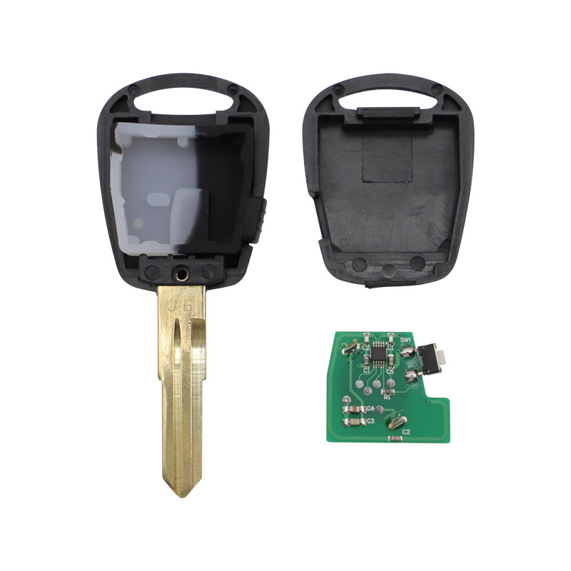 Remote Key Side 1 Button 433MHz ID46 Chip for H-yundai Accent 2006-2010 for K-ia Rio Picanto Soul Venga Ceed Uncut HYN10