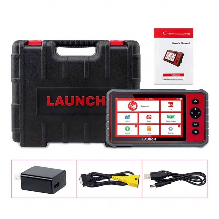 L-AUNCH X431 CRP909E Full system Car Diagnostic tool Airbag SAS TP-MS EPB IMMO 15 Reset Function CRP909 obd2 scanner code reader