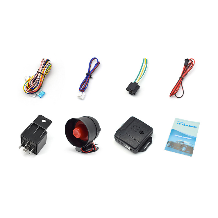 12V 433Mhz SUV Universal Car Alarm System Anti-theft Device Remote Control Central Lock Vibration Alarm